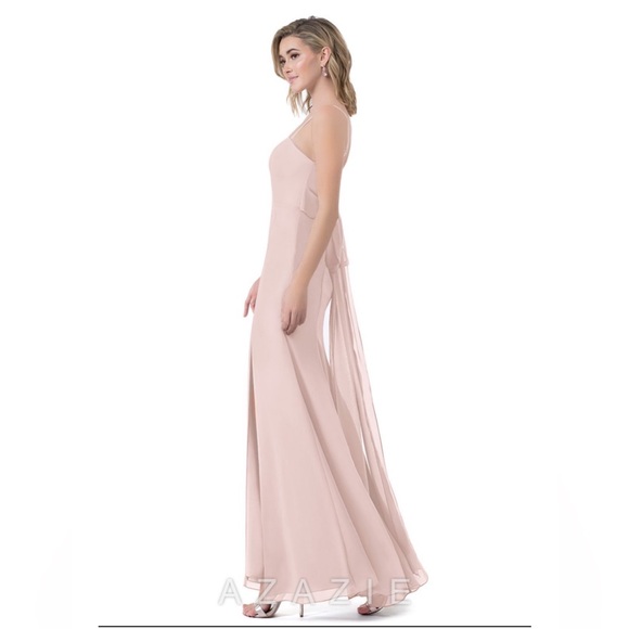 Azazie Cosette Dress in Dusty Rose - Picture 3 of 5